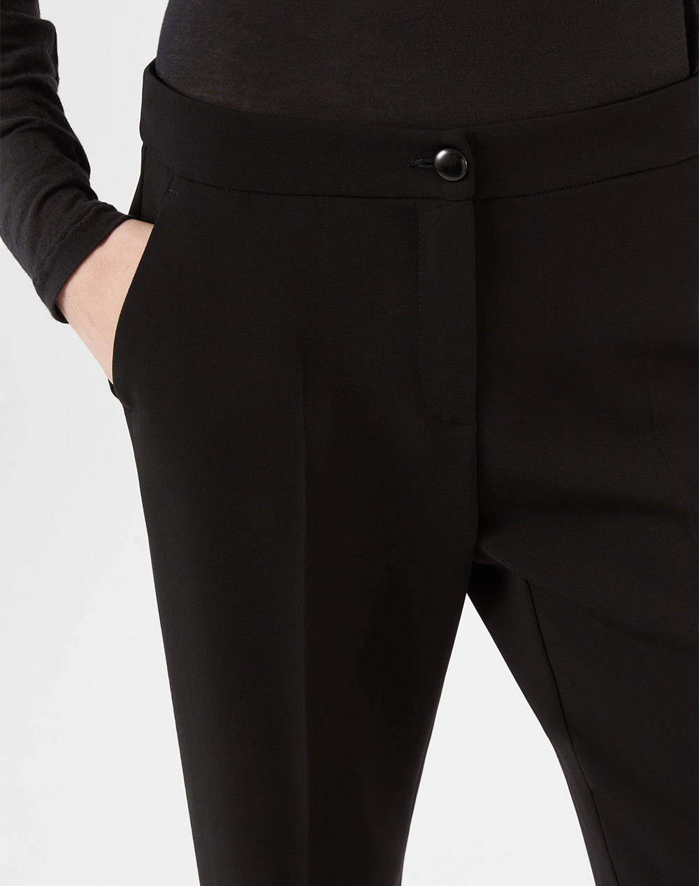 PENNYBLACK ADRIANA TROUSERS 2421136032-006 Black φωτογραφία