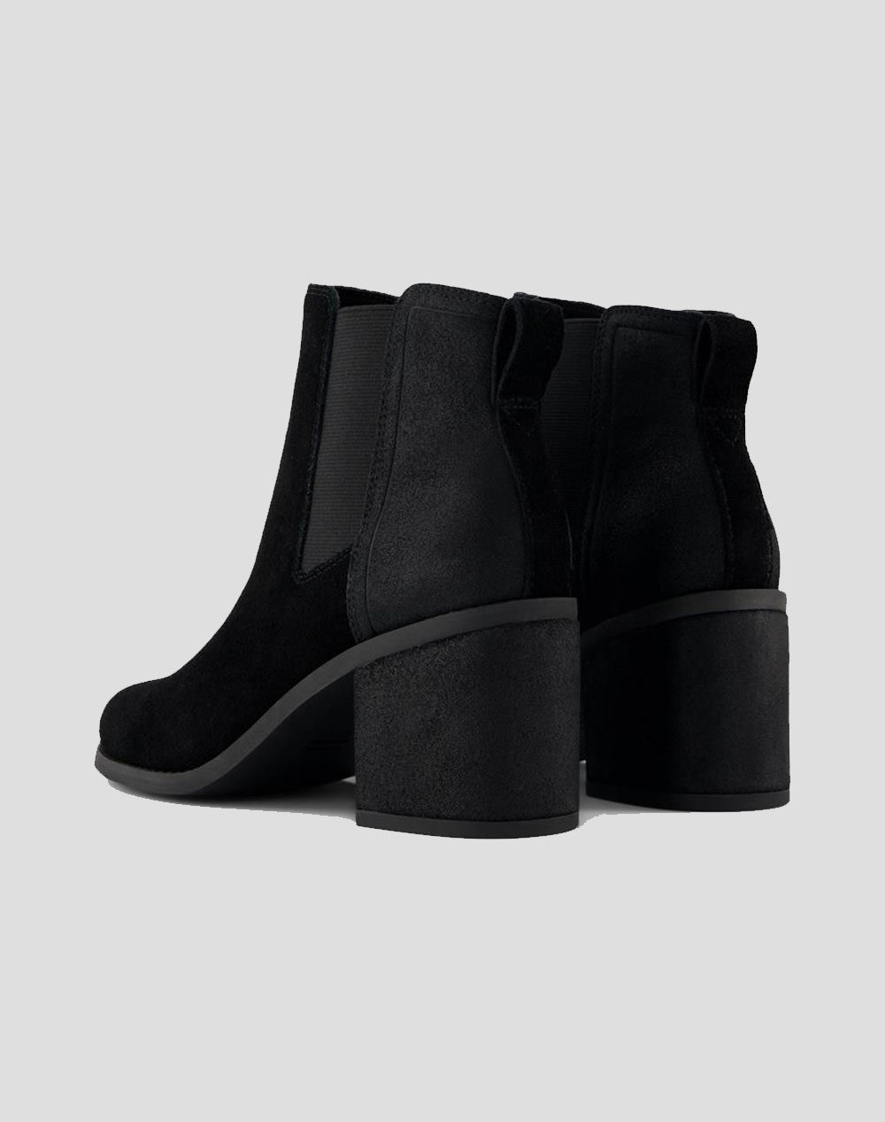 TOMS BLK SUE/METL SUE WM EVCHEL BOOT (Ύψος Τακουνιού : 5 εκ) 10021315-BLACK Black φωτογραφία