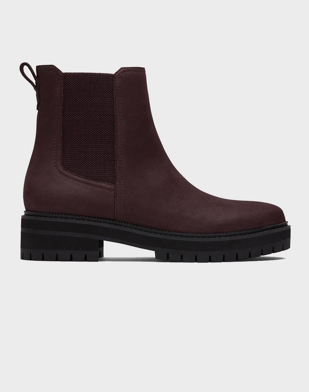 TOMS TOMS WR BLBR NUBK LTHR WM BENNET BOOT 10021296-PLUM Tan
