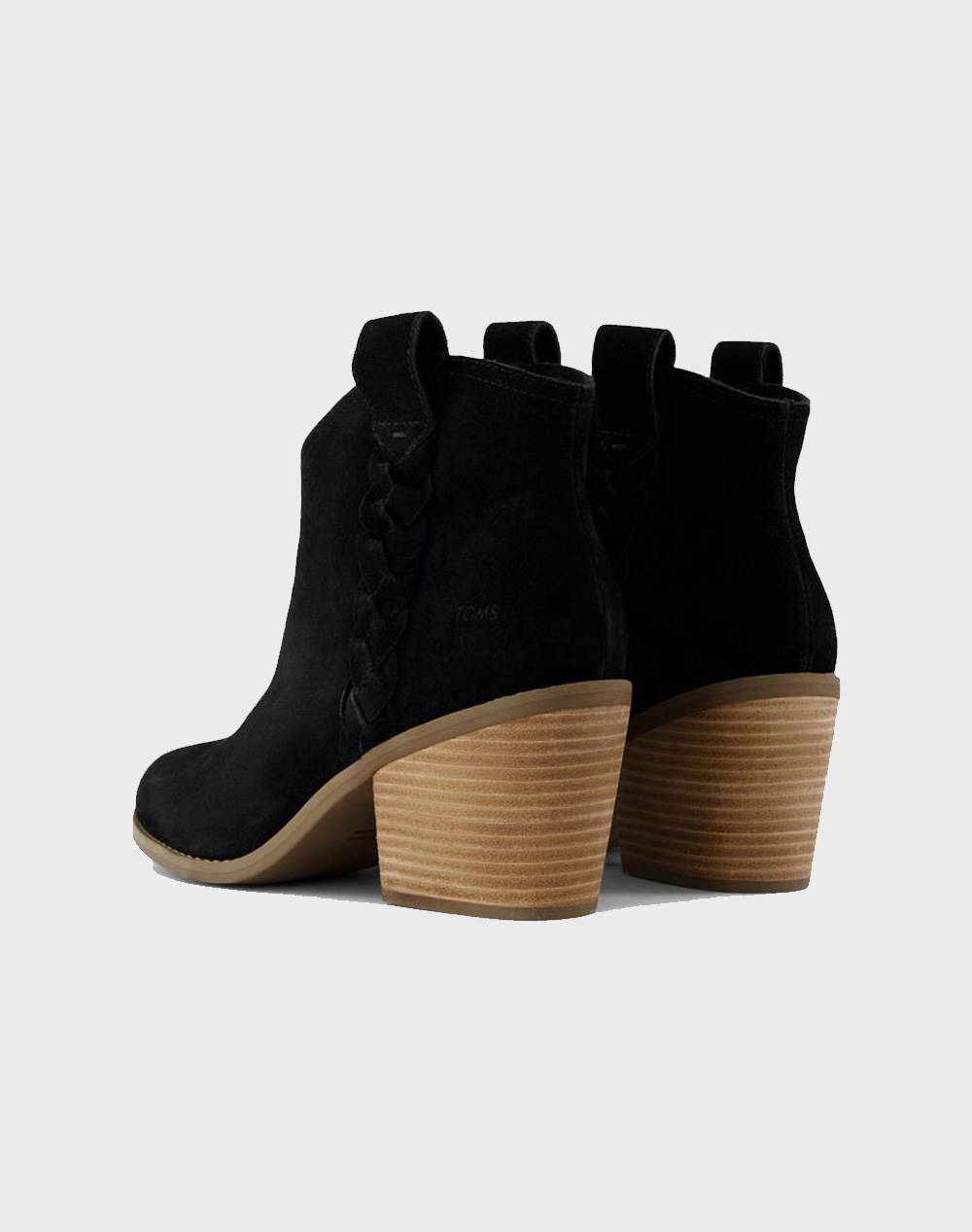 TOMS BLK SUE/BRAID WM CONSTC BOOT 10021295-Black Black φωτογραφία