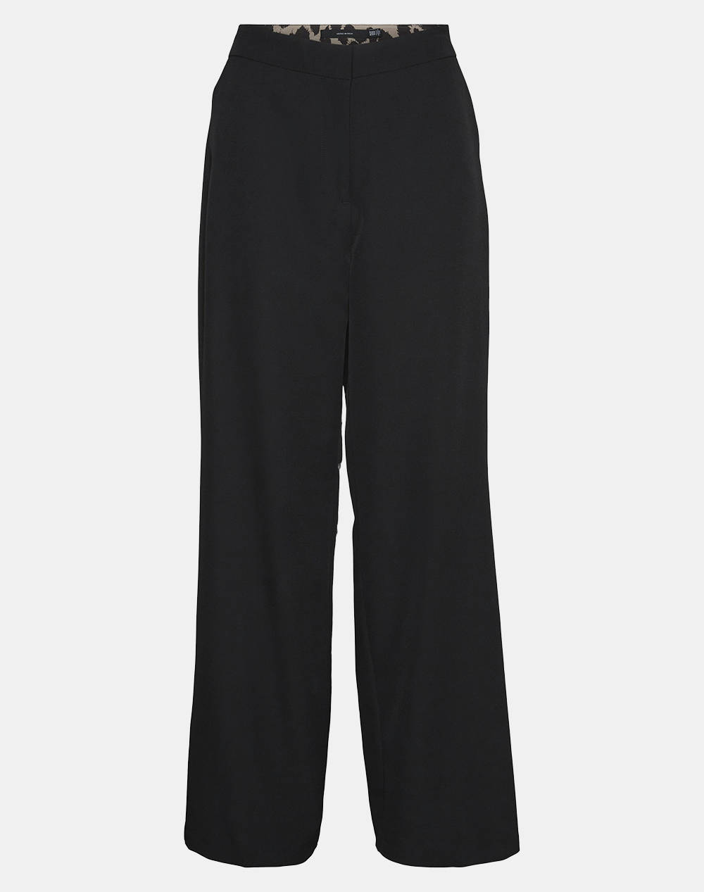 VERO MODA VERO MODA VMKACANDRA HW WIDE PANT 10318650-Black JetBlack