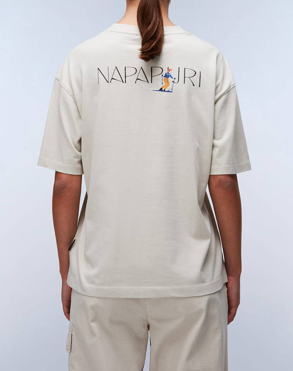 NAPAPIJRI S-BISE SS W NP0A4HZF-NPN90 Biege φωτογραφία