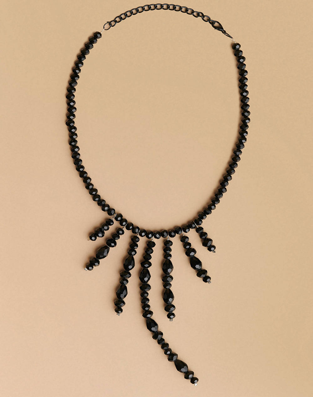 ATTRATTIVO ΚΟΛΙΕ ΜΕΤΑΛΛΙΚΟ, ΣΥΝΘΕΤΙΚΟ 9F22376-MAYRO Black