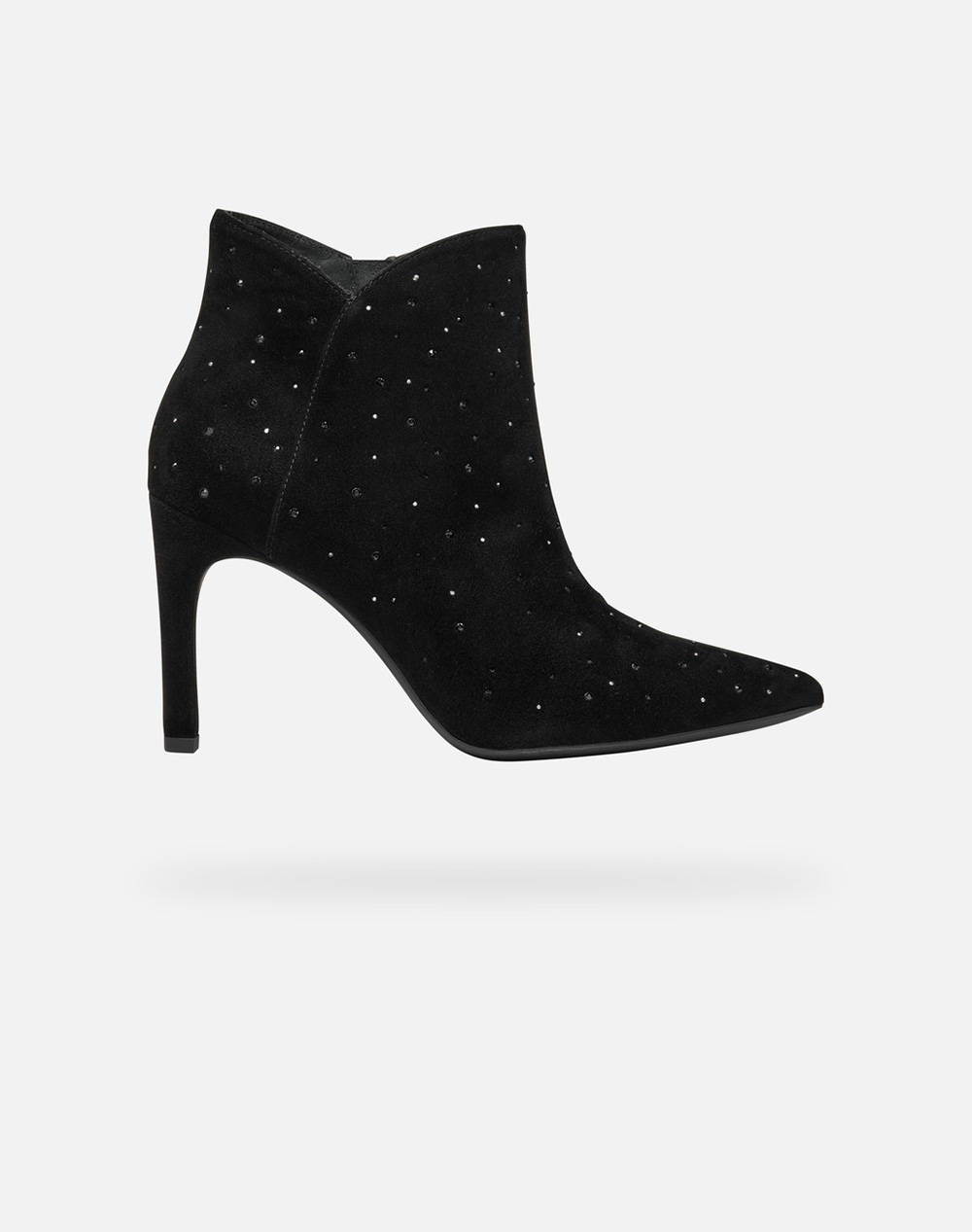 GEOX D FAVIOLA C - GOAT SUEDE D468UC00021C9998-C9998 Black