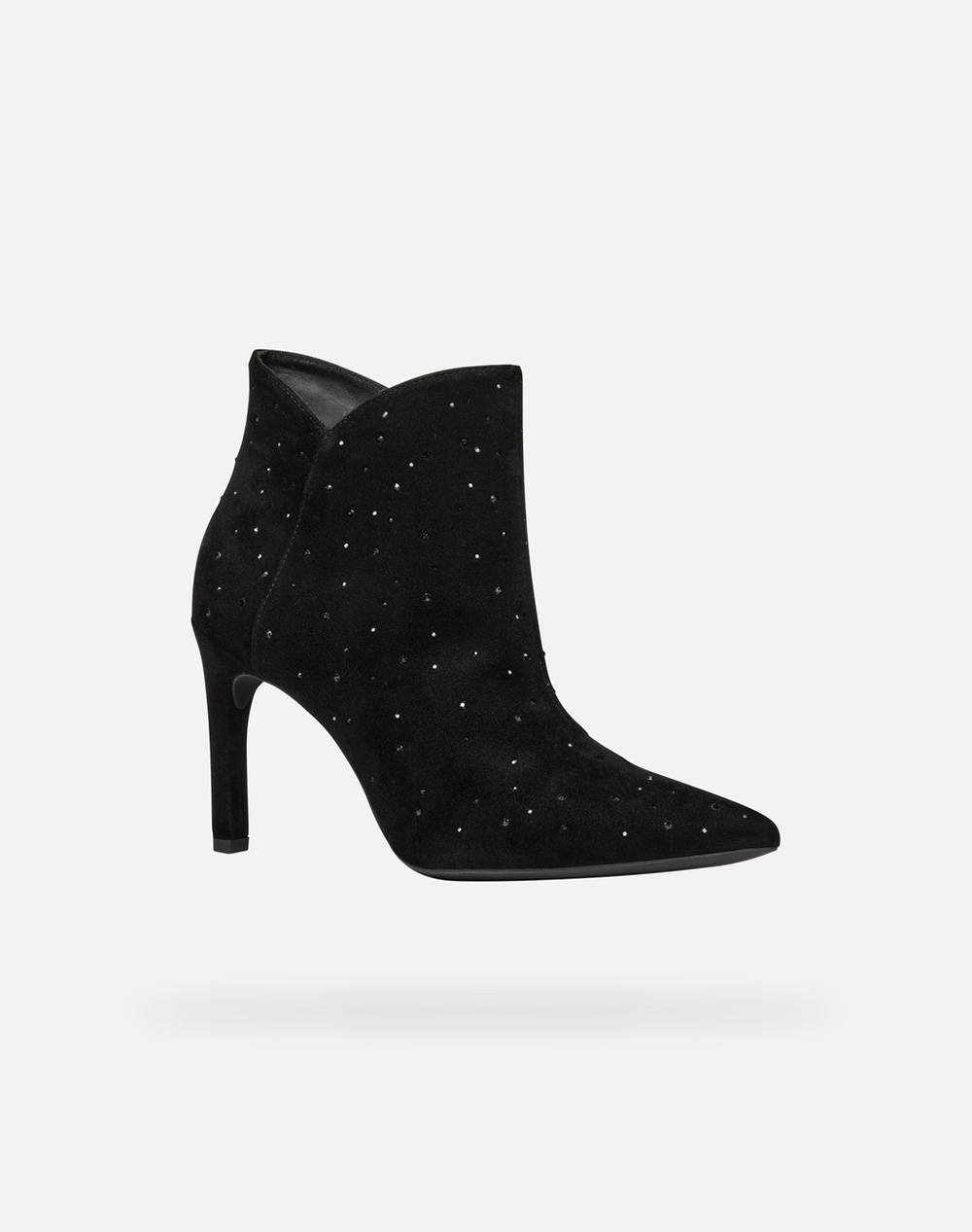 Geox D Faviola C - Goat Suede D468Uc00021C9998-C9998 Black Γυναικεία παπούτσια Μπότες Μποτακια Politikos Shop Πολιτικός