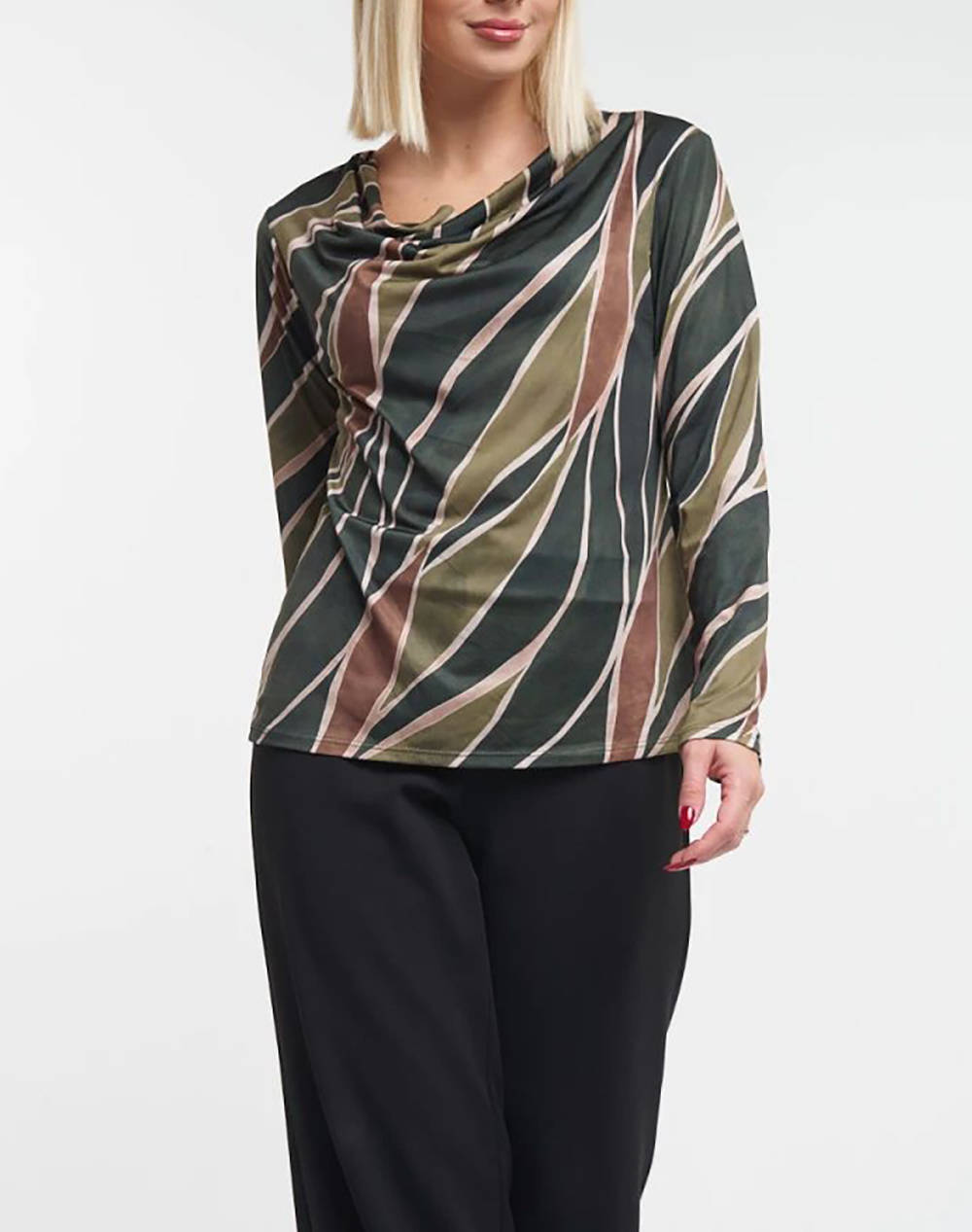 VETO FIBES ΜΠΛΟΥΖΑ 03-6962-KHAKI Khaki