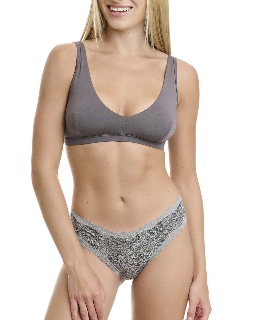 WALK ΓΥΝΑΙΚΕΙΟ BRAZILIAN ΔΑΝΤΕΛΑ/BAMBOO ΜΕ ΣΧΕΔΙΟ WINTER 2ΤΕΜ W2014-71-MULTI/MULTICOLOUR Gray φωτογραφία