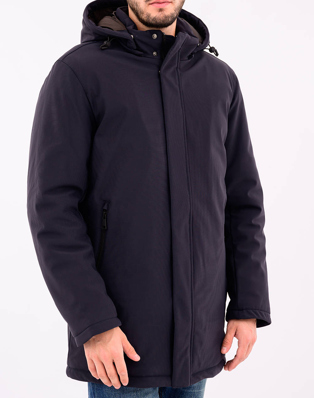 ADIMARI JOHN BLACK JACKET 24W.SE.027.09-NAVY BLUE NavyBlue φωτογραφία