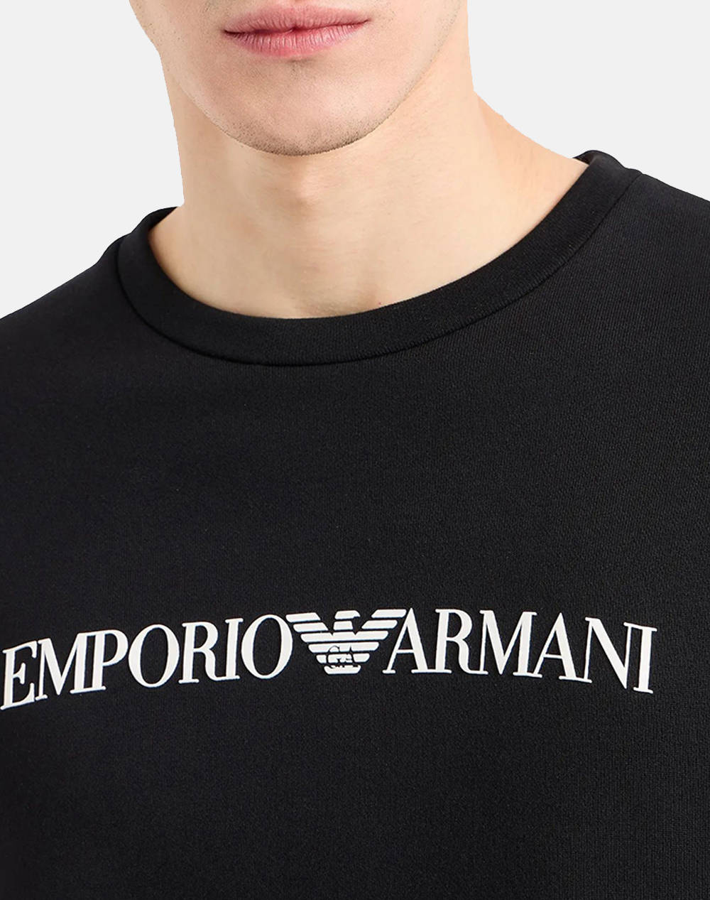 EMPORIO ARMANI FELPA 8N1MR61JRIZ-F009 Black φωτογραφία