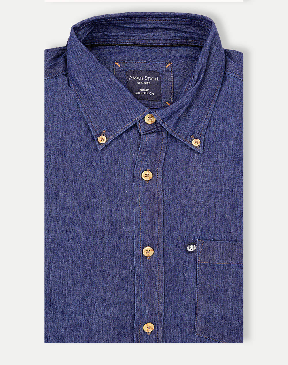 ASCOTT ASCOTT ΠΟΥΚΑΜΙΣΟ 15867209-01 DenimBlue