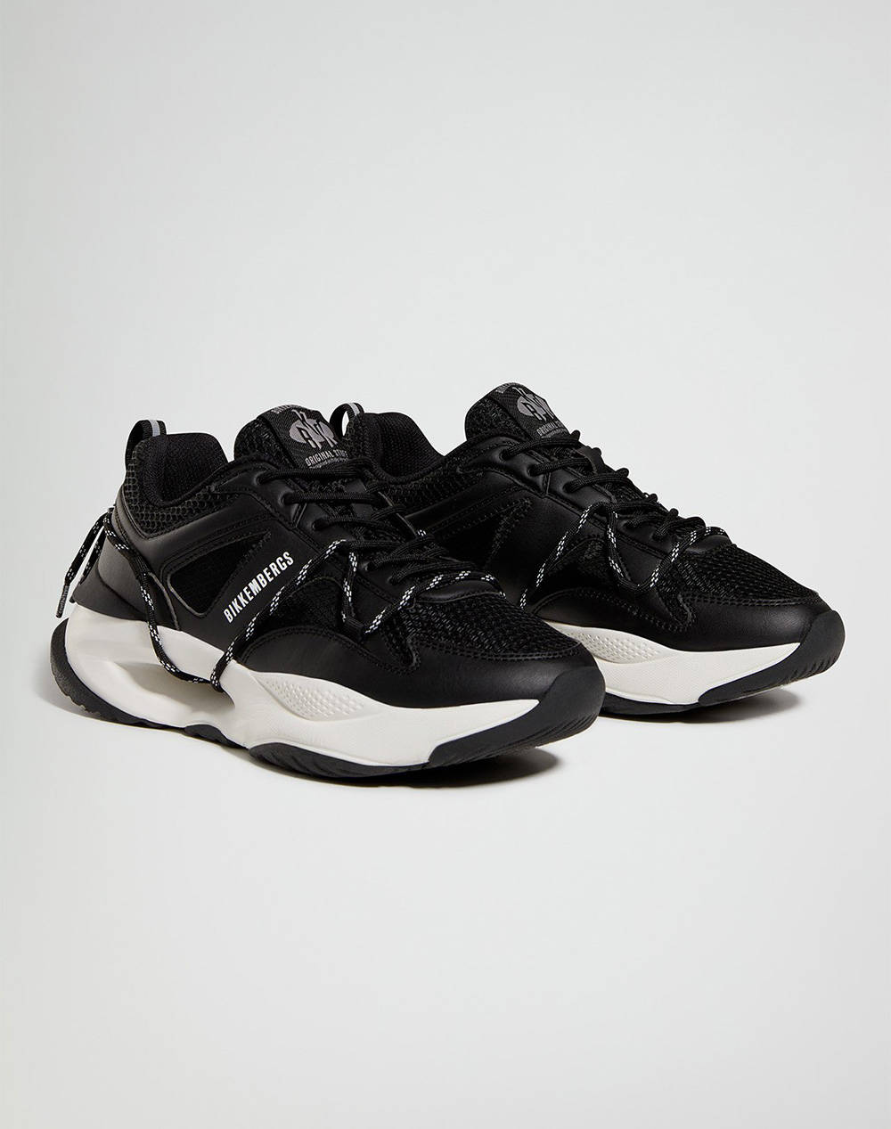 BIKKEMBERGS SNEAK HOLE M ΠΑΠΟΥΤΣΙ ΑΝΔΡΙΚΟ 25116CP-E25116CP Black φωτογραφία