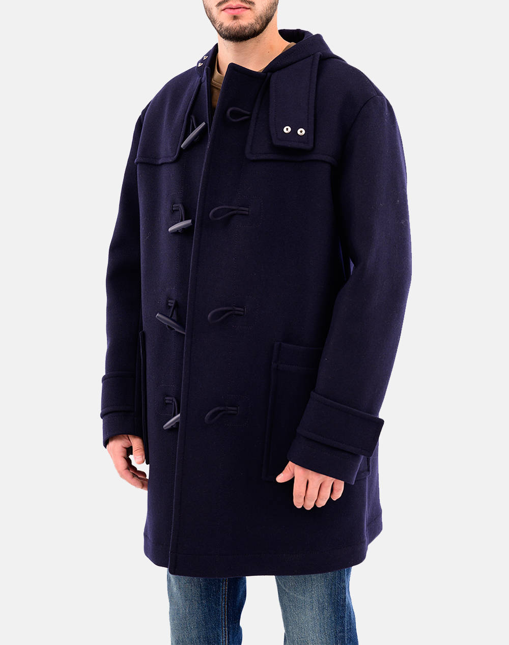 BOSS H-Clay-Dufflecoat244 10263948 01 50528188-404 DarkBlue