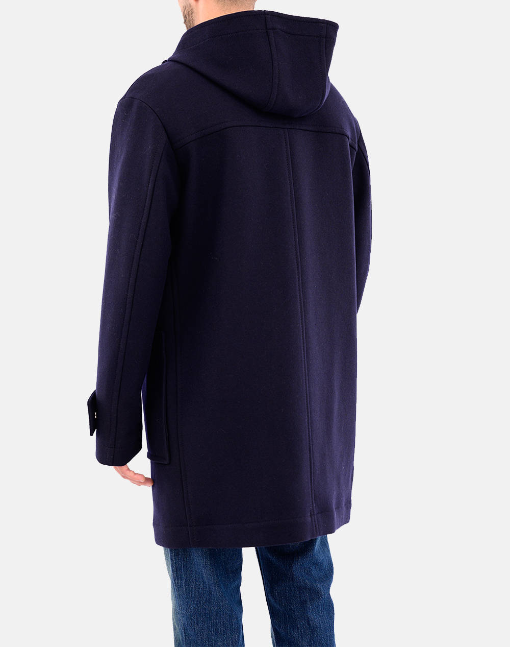 Boss H-Clay-Dufflecoat244 10263948 01 50528188-404 Darkblue ανδρικά ρούχα Πανωφορια Μοντγκομερι Politikos Shop Πολιτικός