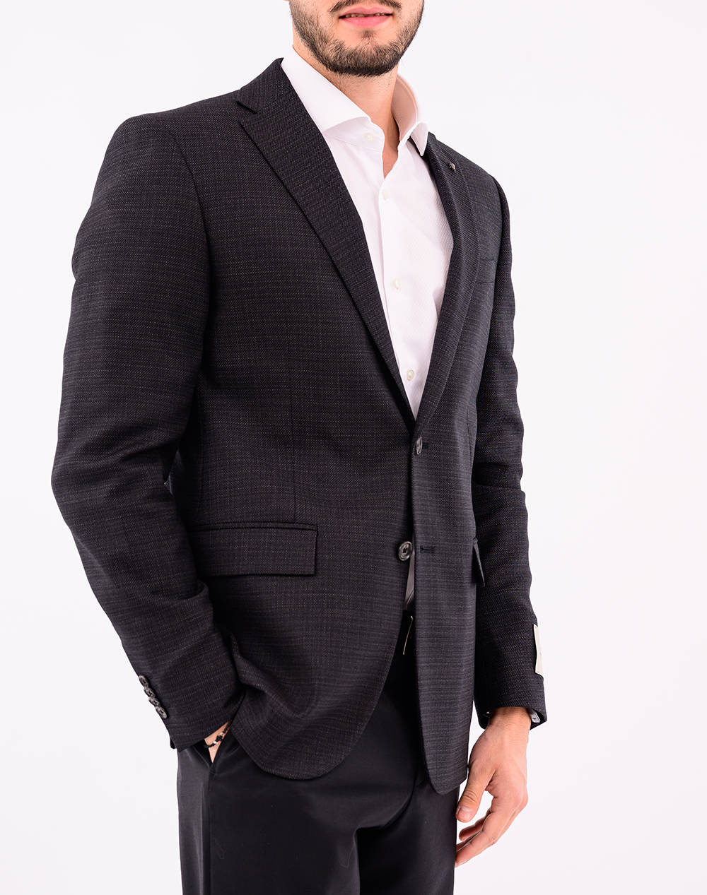 CORNELIANI JACKET 946Z2Z-9467560-013 Black φωτογραφία