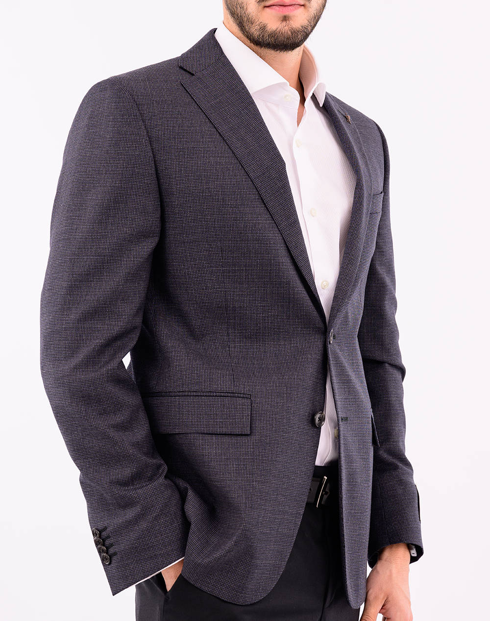 CORNELIANI JACKET 946Z2Z-9467244-013 JetBlack φωτογραφία