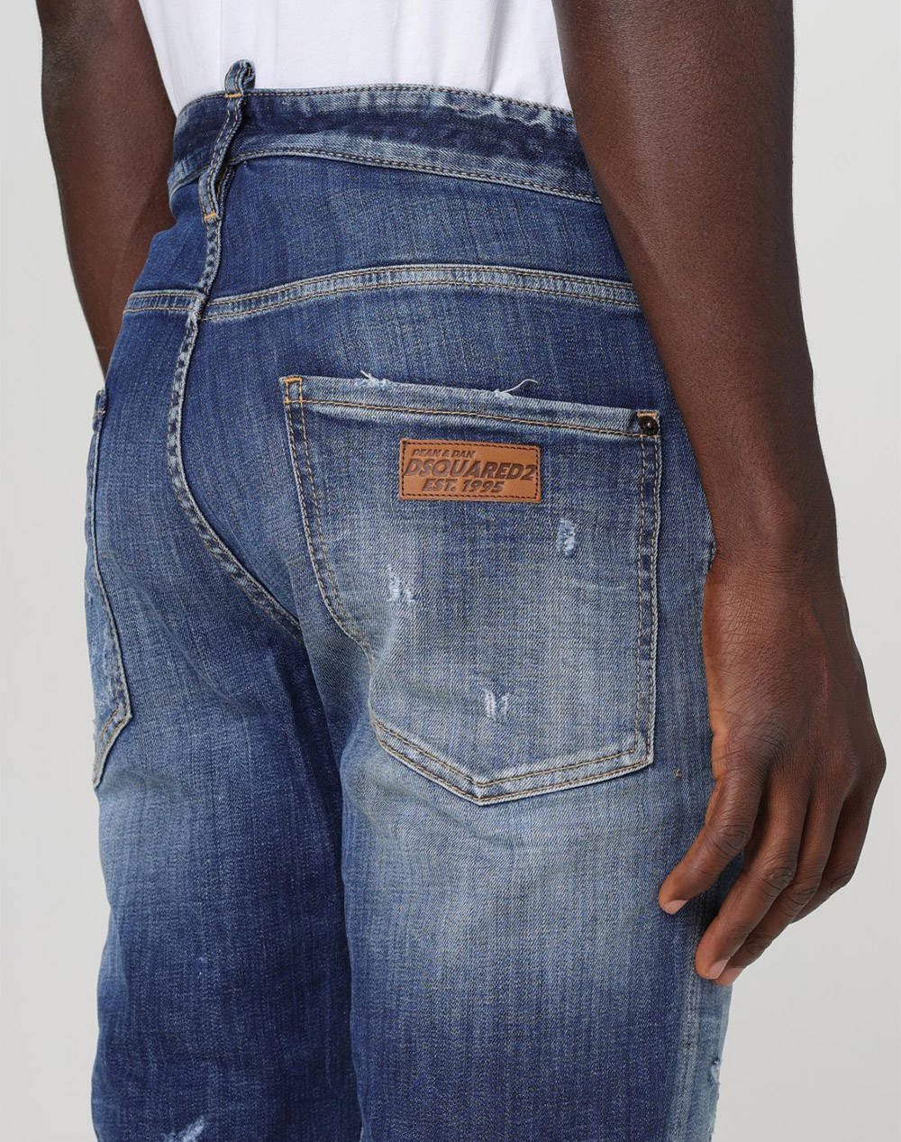 DSQUARED2 ΠΑΝΤΕΛΟΝΙ 5ΤΣΕΠΟ S74LB1585S30664-470 DenimBlue φωτογραφία
