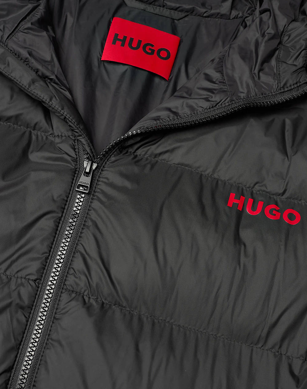 Hugo Mati2441 10239121 01 50521815-001 Black ανδρικά ρούχα Πανωφορια μπουφάν Politikos Shop Πολιτικός
