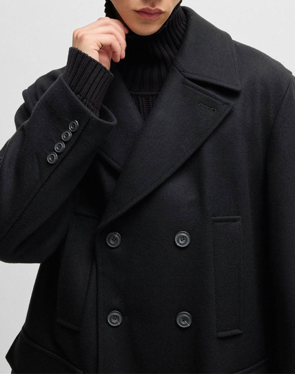 HUGO Marfi2441 10183777 01 50523947-001 Black φωτογραφία