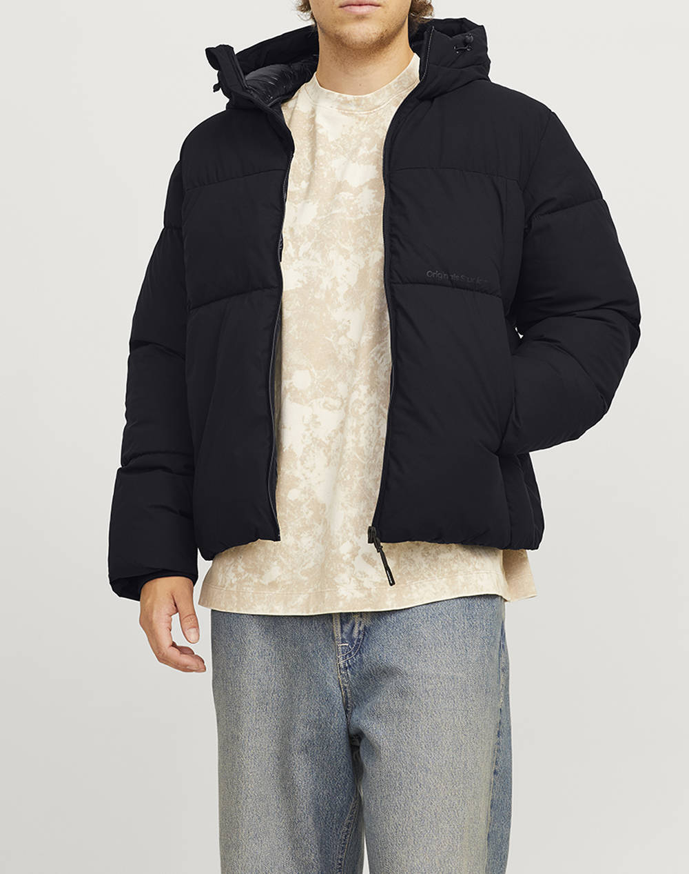 JACK&JONES JORVESTERBRO PUFFER JACKET AW24 SN 12260433-BLACK Black