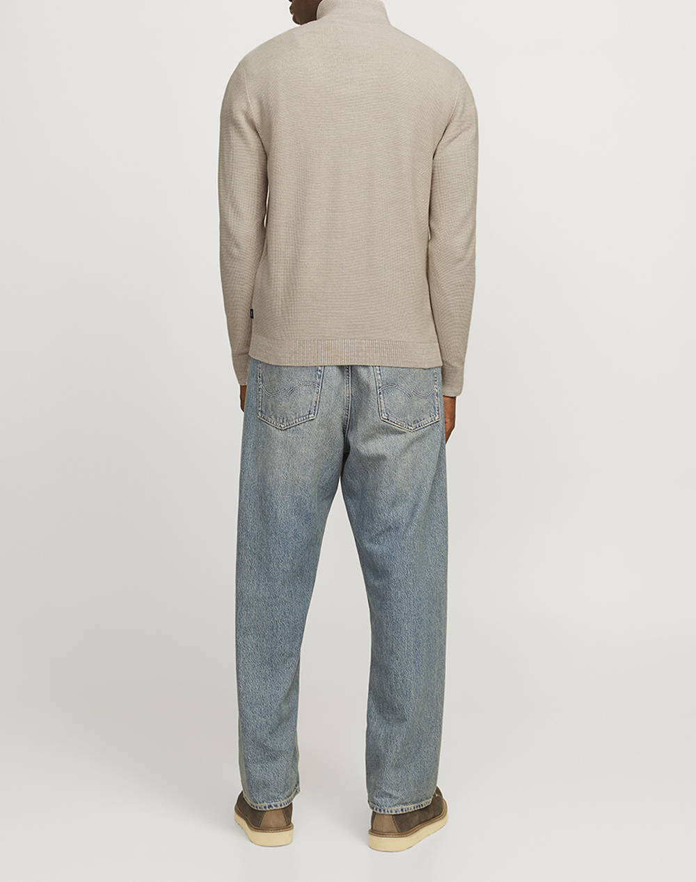 JACK&JONES JPRBLURONY KNIT CARDIGAN LN 12259685-Pure Cashmere Cream φωτογραφία