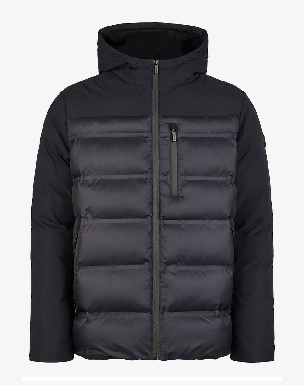 KARL LAGERFELD HOODED JACKET 50529-544596-990 Black