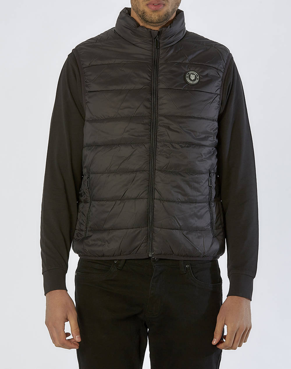 LEXTON LEXTON AMANIKO MΠΟΥΦΑΝ 05.34.PUFFER VEST-BLACK Black