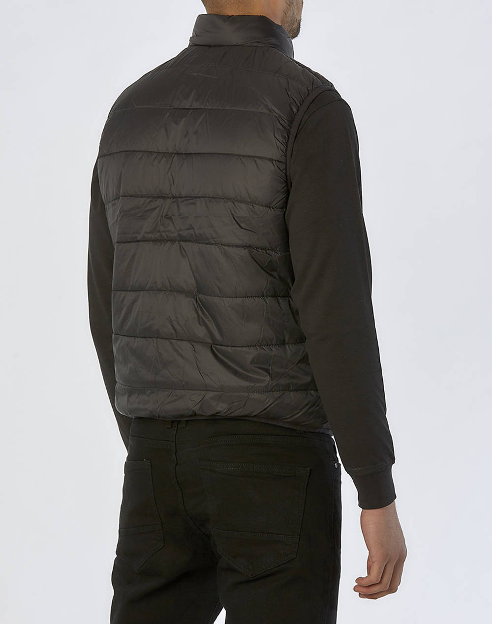 LEXTON AMANIKO MΠΟΥΦΑΝ 05.34.PUFFER VEST-BLACK Black φωτογραφία