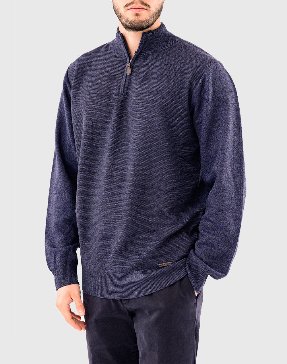 LEXTON ΠΛΕΚΤΟ HALF ZIP 17.34.ERIC HALF ZIP W