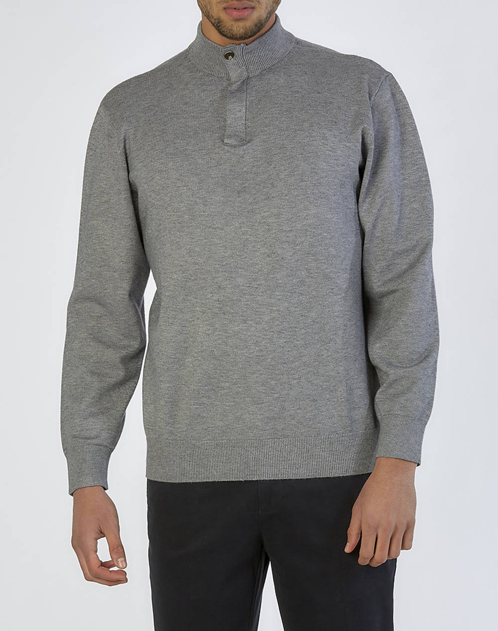 LEXTON ΠΛΕΚΤΟ ZIP 17.34.LUPETO ZIP-L. GREY LightGray