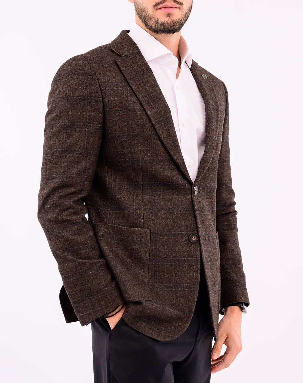 MASSIMO ΣΑΚΑΚΙ 00831-DARK BROWN Brown φωτογραφία