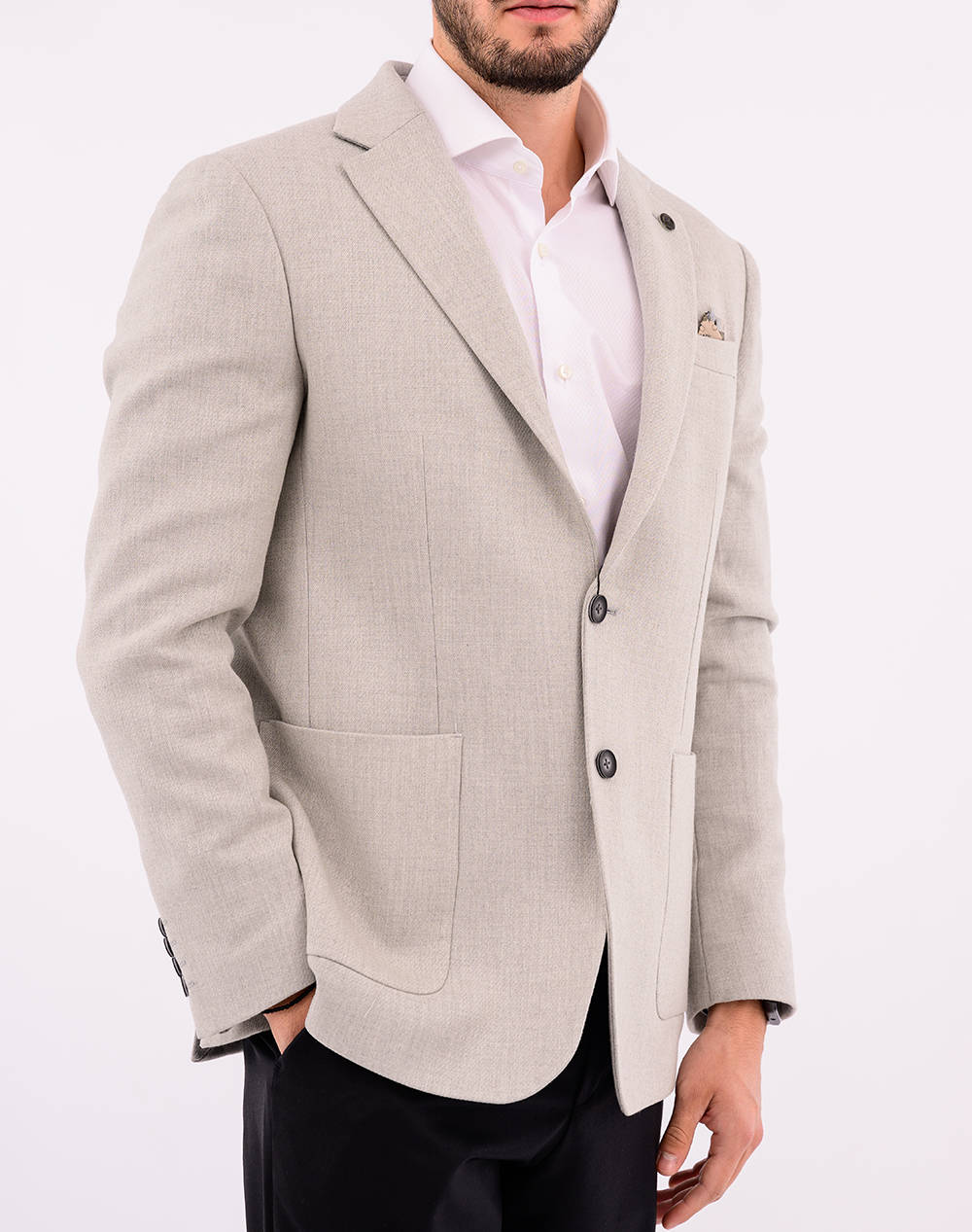 MASSIMO ΣΑΚΑΚΙ 00832-LIGHT GREY LightGray φωτογραφία