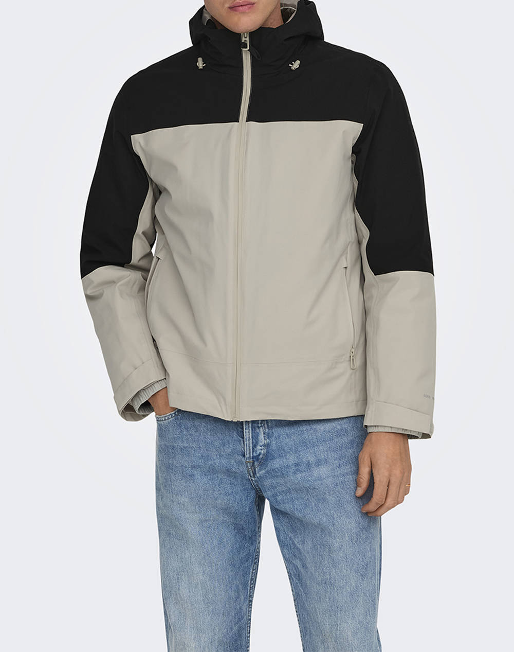 ONLY&SONS ONLY&SONS ONSZAKA 3IN1 JACKET 22031855-Silver Lining Mixed