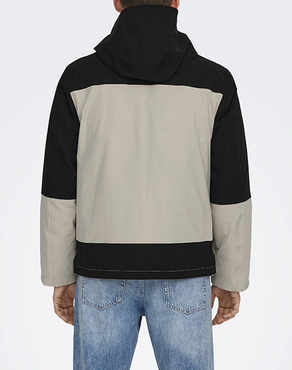 ONLY&SONS ONSZAKA 3IN1 JACKET 22031855-Silver Lining Mixed φωτογραφία