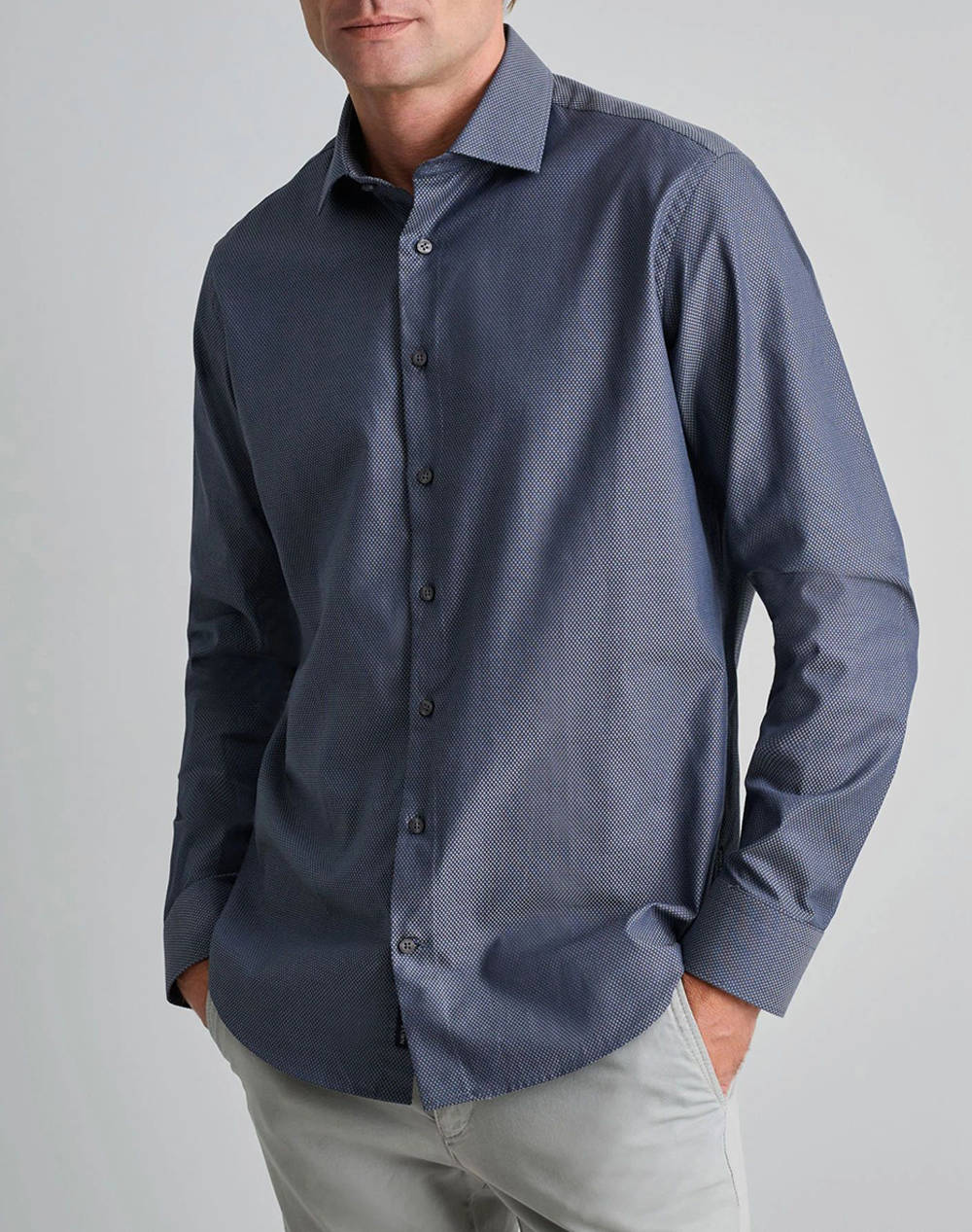NAVY&GREEN NAVY&GREEN ΠΟΥΚΑΜΙΣΟ COMFORT FIT 24NG.BX195/NGM-Dark Grey DarkGray