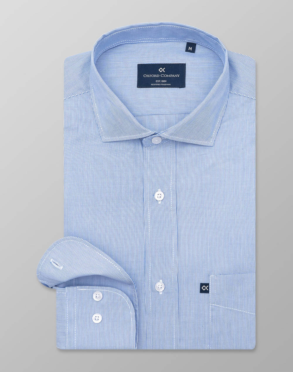 OXFORD COMPANY ROMEO ΠΟΥΚΑΜΙΣΟ M226-RT22.01-01 SkyBlue