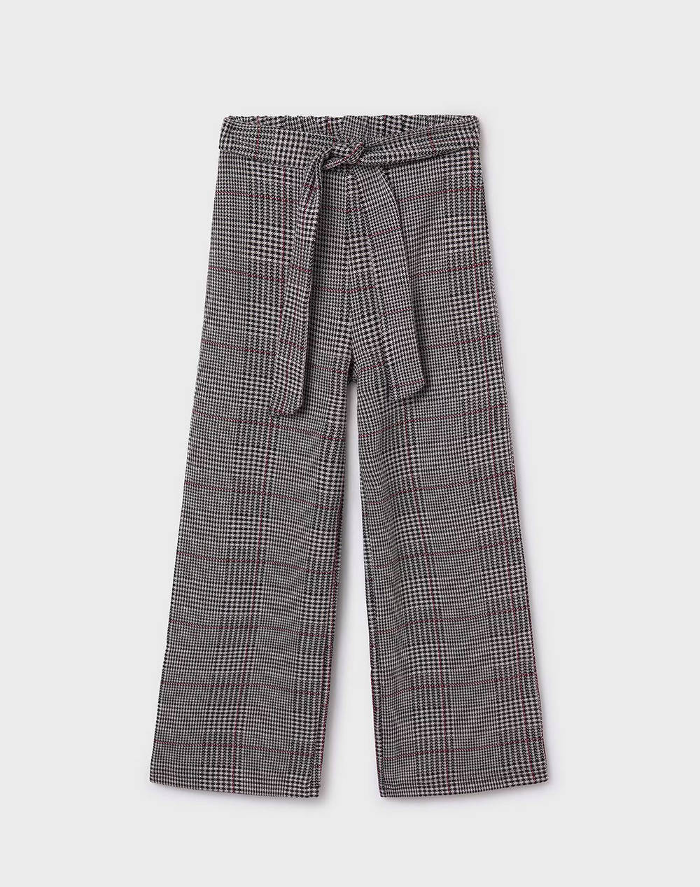 Mayoral Παιδικό Παντελόνι Ψηλόμεσο Για Κορίτσι Μαύρο Πολυεστέρας Βισκόζη Ελαστάνη