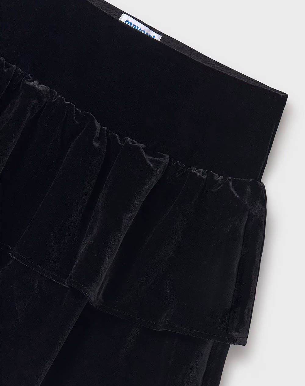 MAYORAL Φουστα βελουδινη 07970-51 Black φωτογραφία