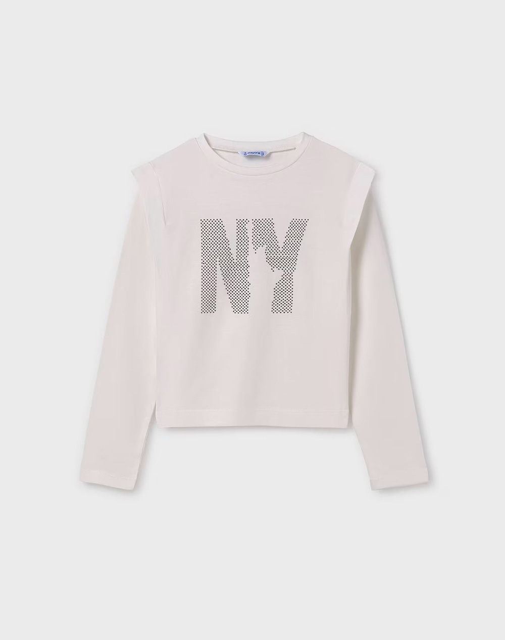 MAYORAL MAYORAL Μπλουζα μακρυμανικη 07012-11 Cream