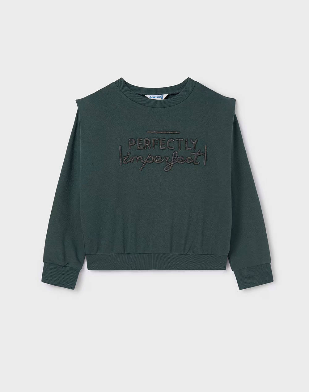 MAYORAL MAYORAL Φούτερ βατες 07468-20 DarkGreen