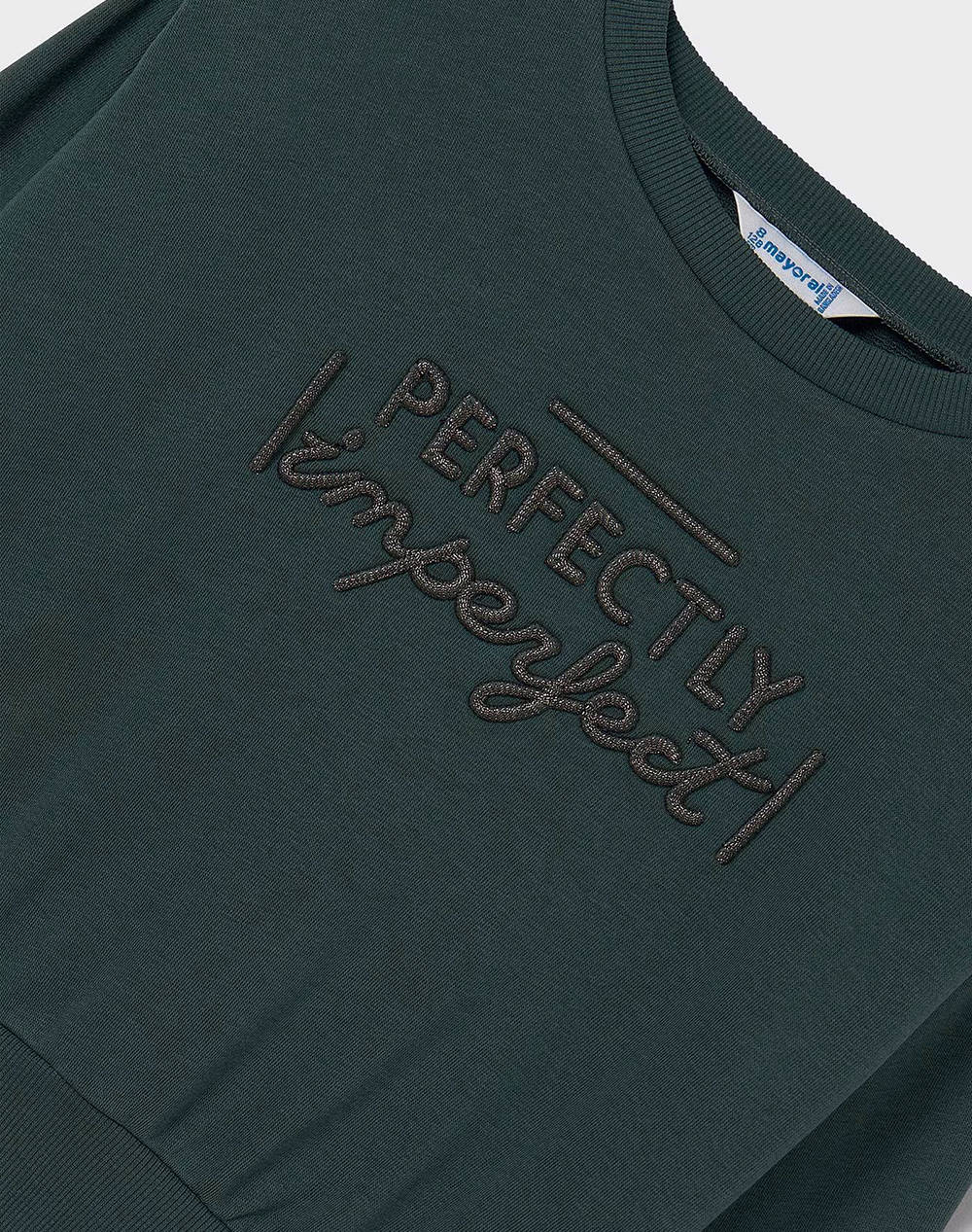 MAYORAL Φούτερ βατες 07468-20 DarkGreen φωτογραφία