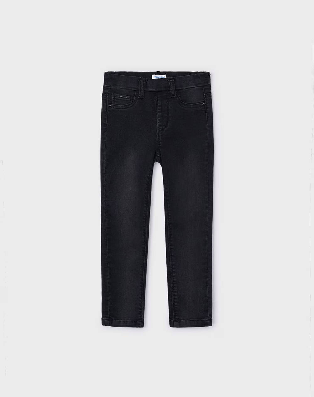 MAYORAL MAYORAL Παντελονι κλειστο τζιν basic 00577-66 DenimBlack