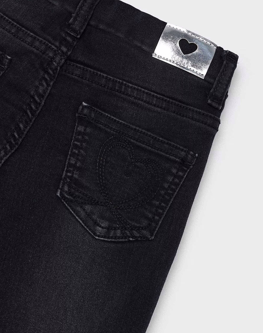 MAYORAL Παντελονι κλειστο τζιν basic 00577-66 DenimBlack φωτογραφία