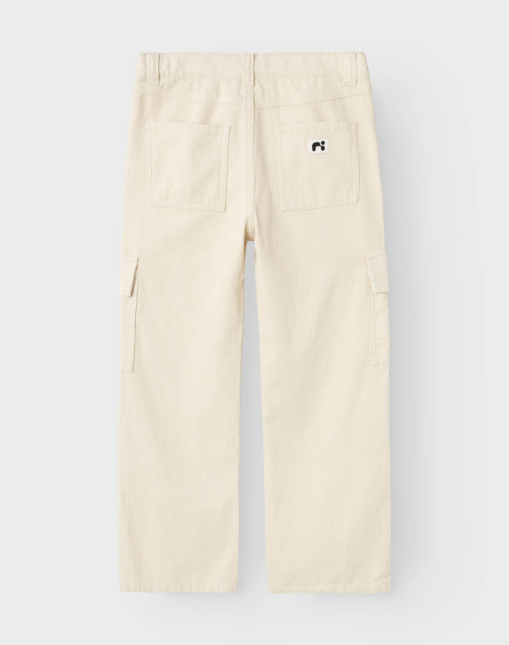 NAME IT NKFBELLA WIDE CORD PANT 7299-CY 13232639-Summer Sand Ivory φωτογραφία