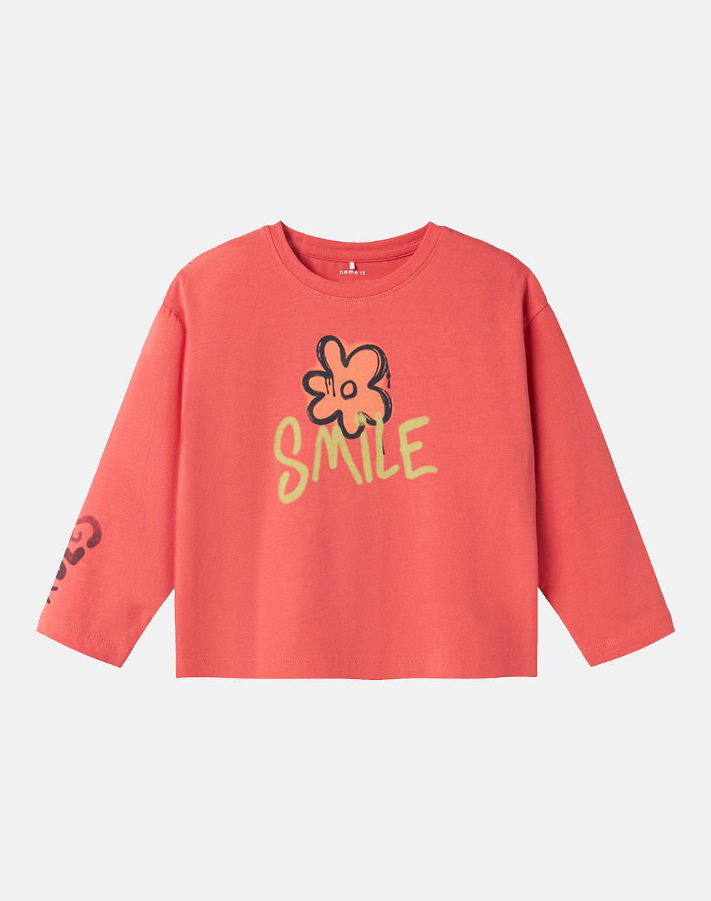 NAME IT NAME IT NMFNOA RLX LS TOP BOX 13233048-Rose Of Sharon Pink