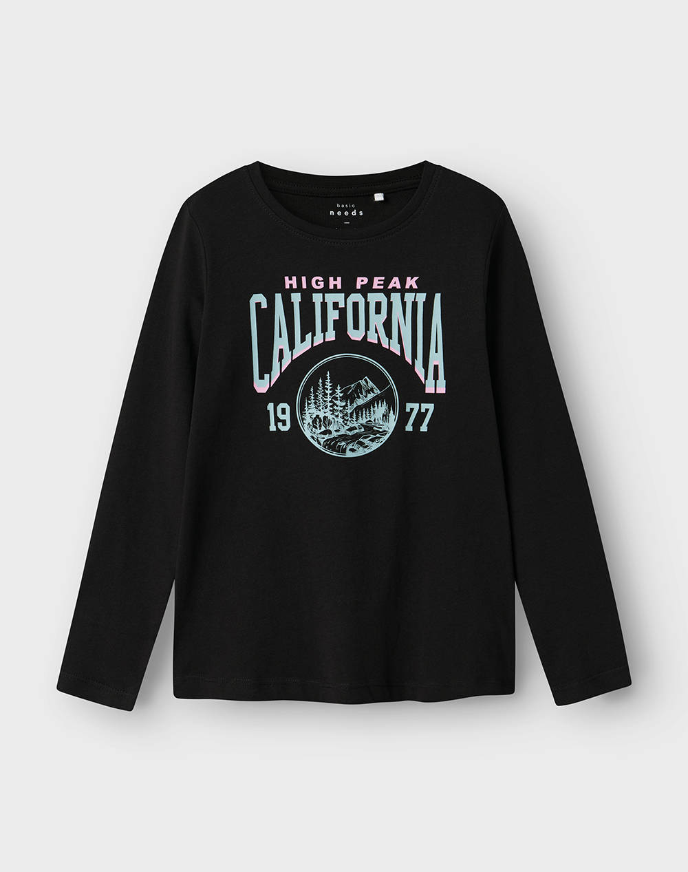 NAME IT NAME IT NKFVIOLET LS LOOSE TOP 13224950-BlackCalifornia Black