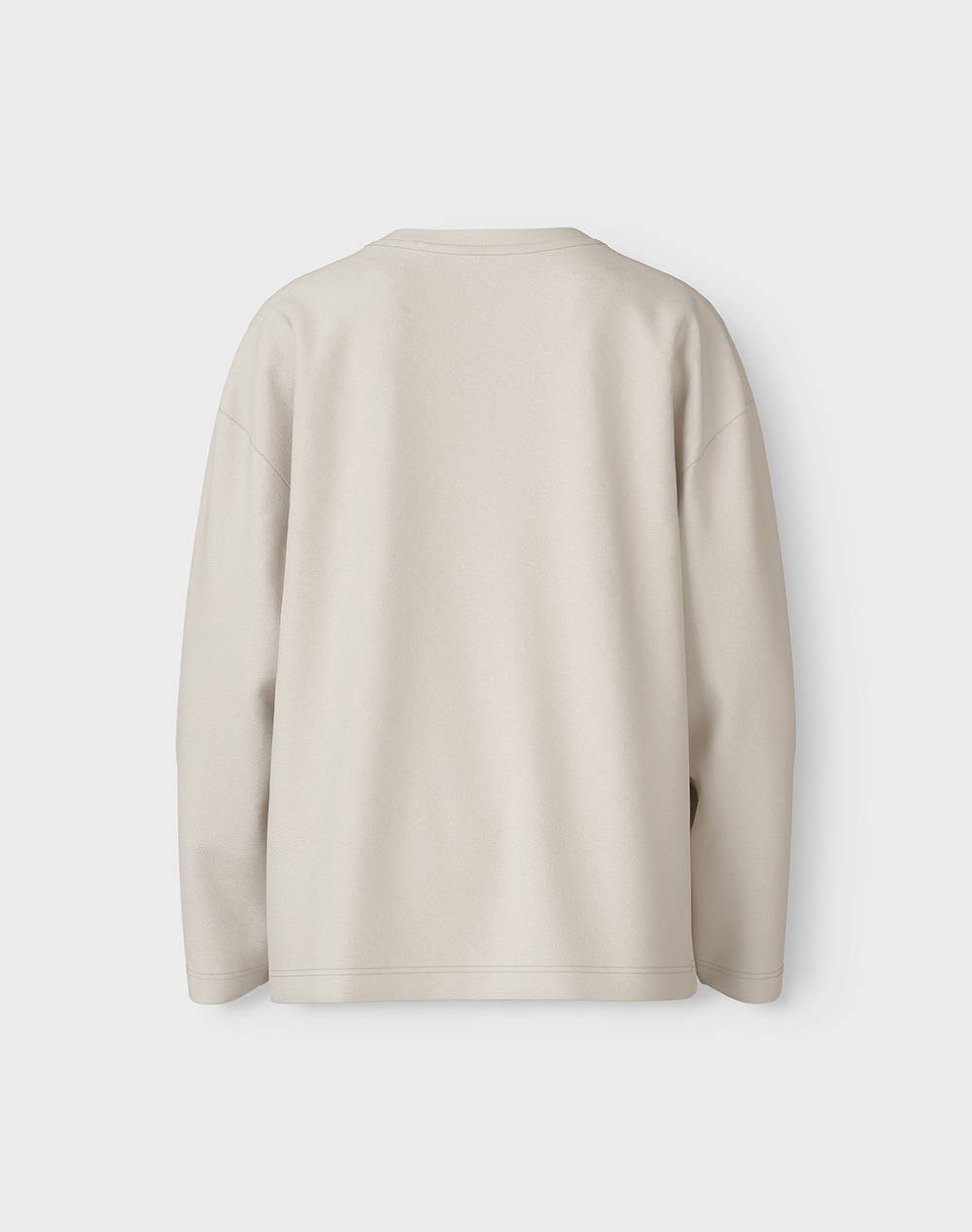 NAME IT NKFVEEN LS RLX TOP 13234709-Jet Stream Ecru φωτογραφία