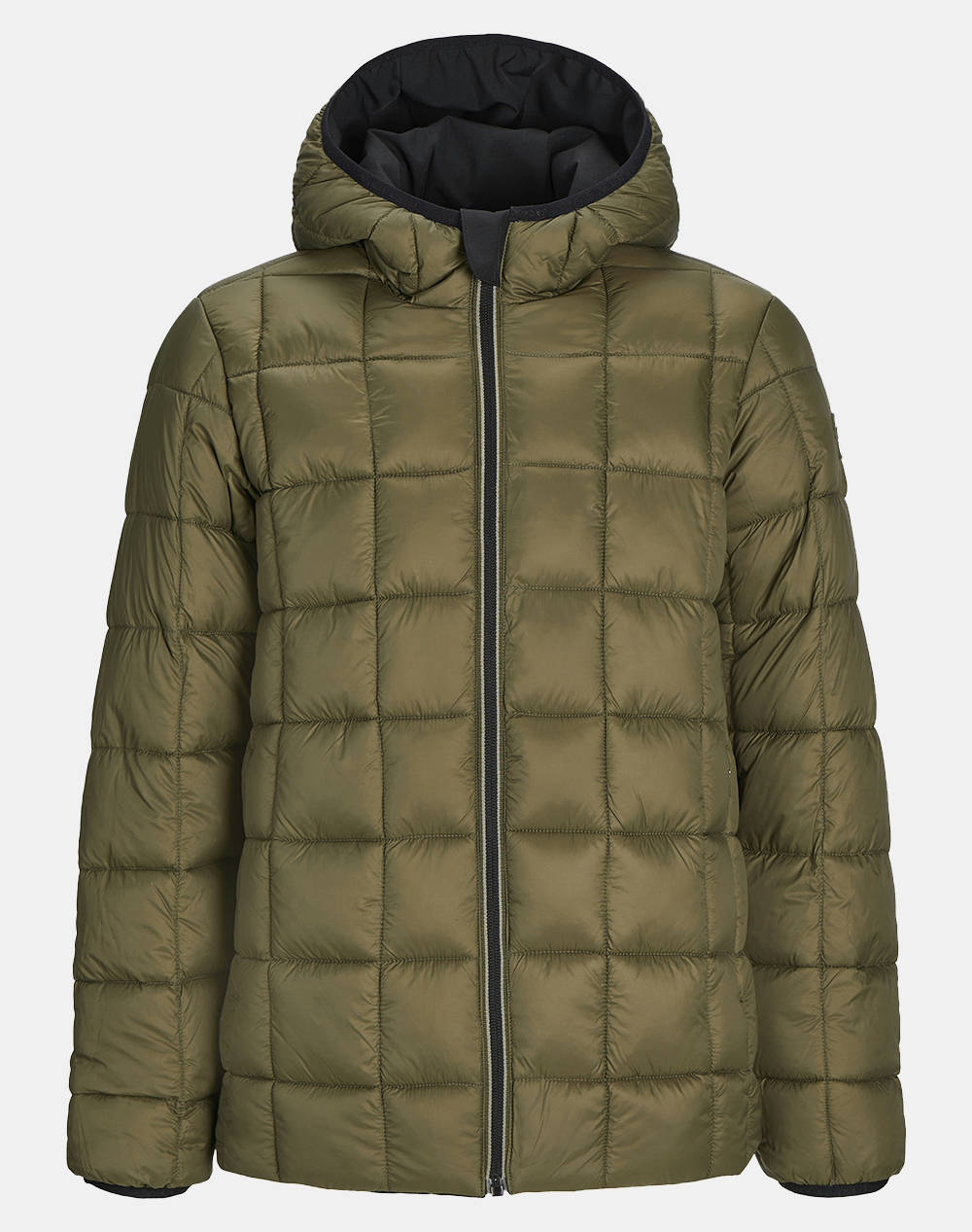 JACK&JONES JPRBLUBROOK REVERSIBLE JACKET JNR 12263276-BLACK Black φωτογραφία