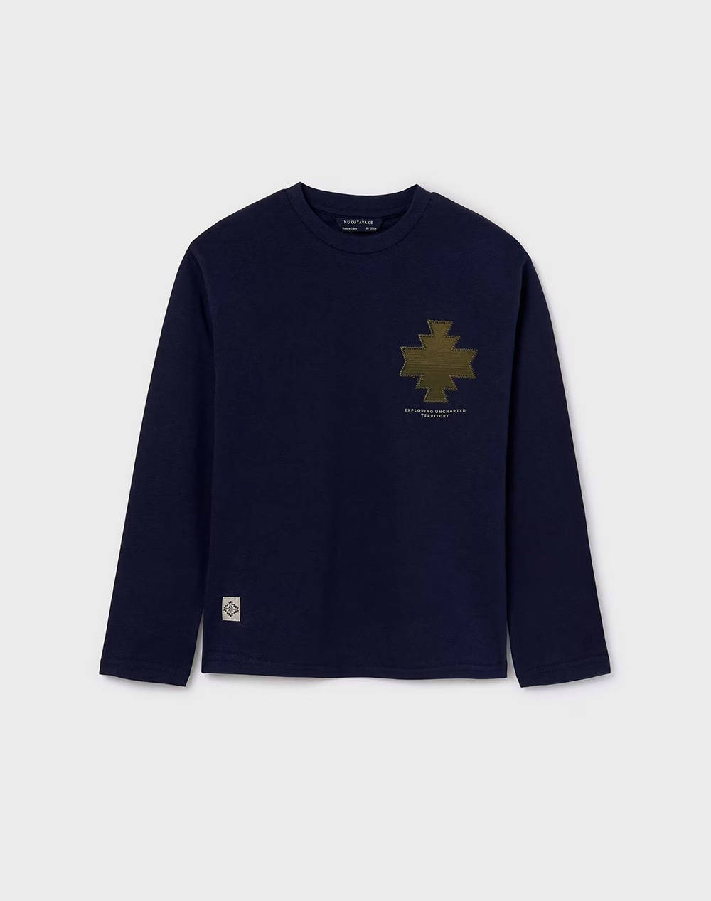 MAYORAL MAYORAL Μπλουζα μακρυμανικη απλικε 07085-38 NavyBlue