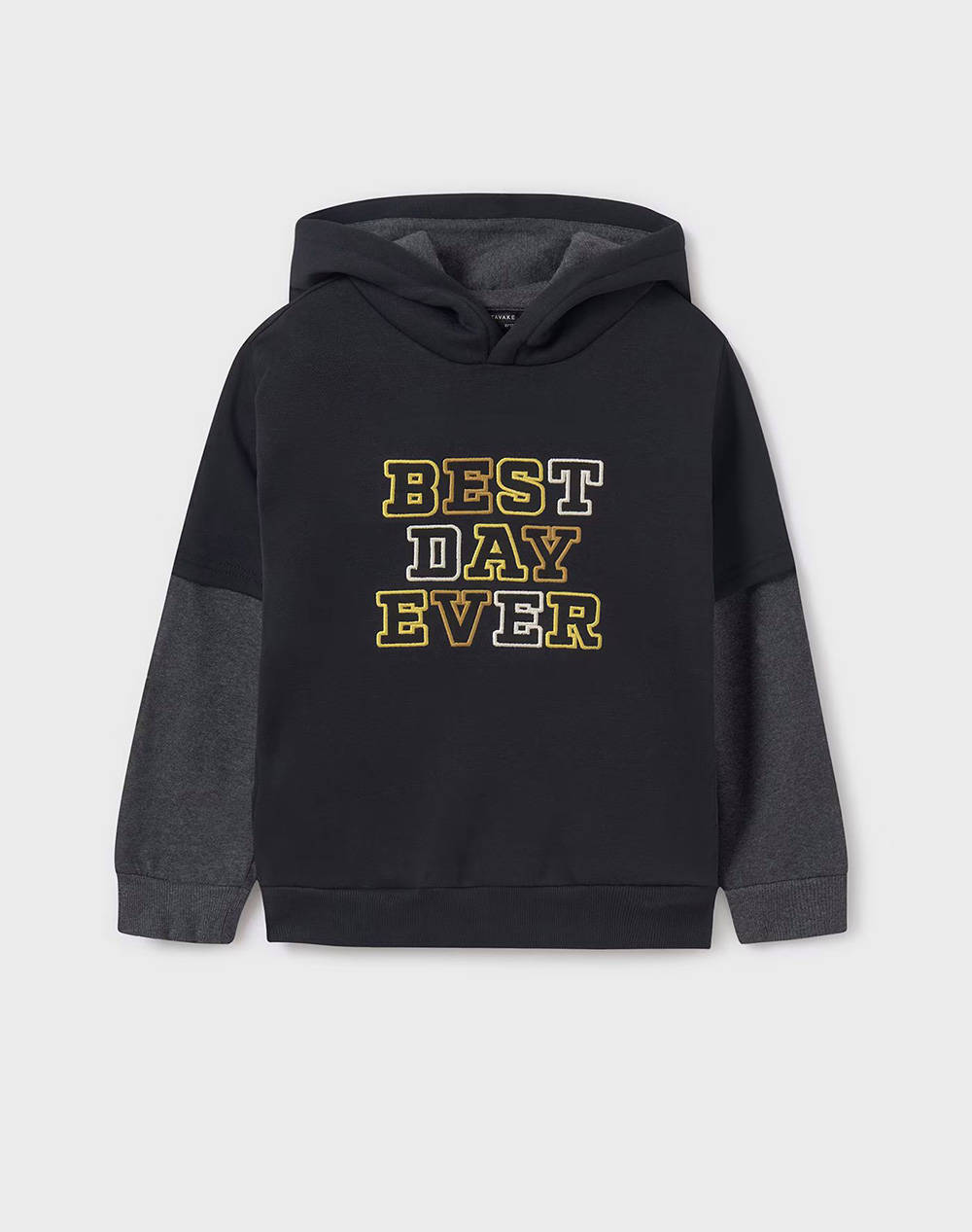 MAYORAL Φουτερ διπλα μανικια 07444-70 Black