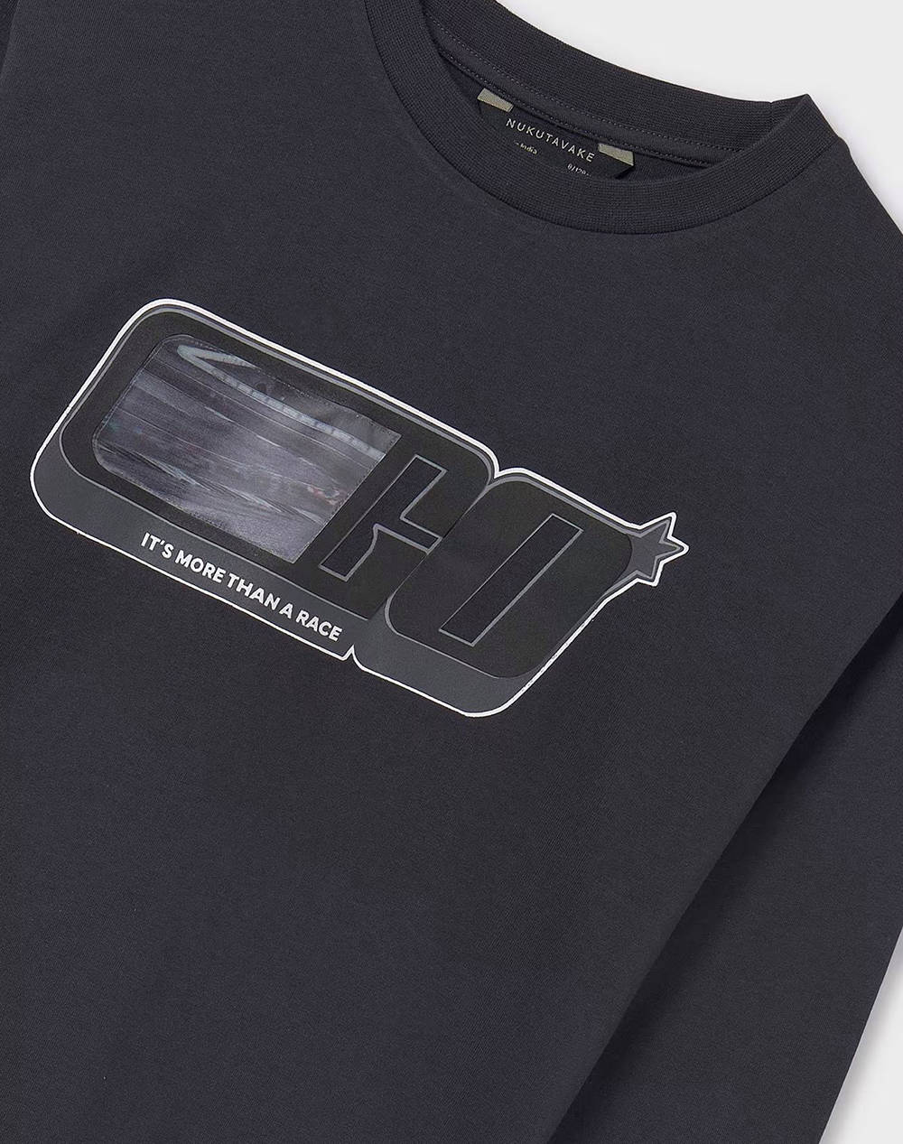 MAYORAL Μπλουζα μακρυμαν διαδραστικη 07088-46 DarkSlateGrey φωτογραφία